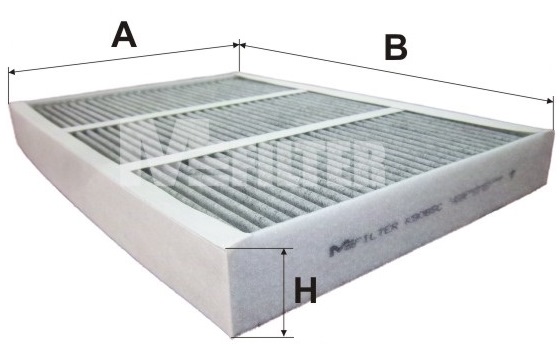 Filtru, aer habitaclu K 9085C MFILTER